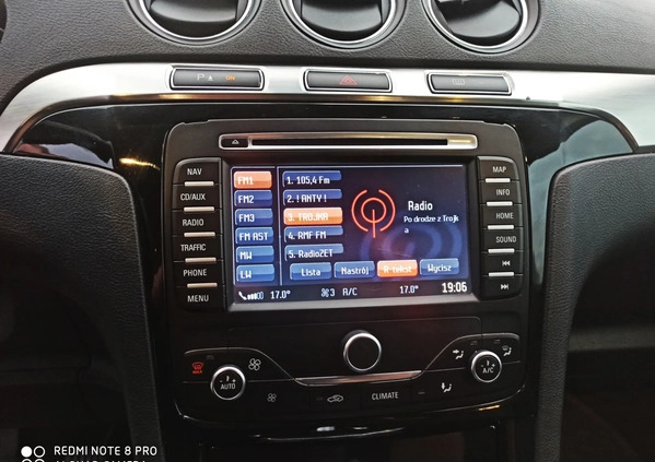 Ford S-Max cena 44900 przebieg: 166200, rok produkcji 2014 z Września małe 407